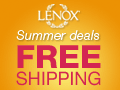 Summer Deals at Lenox + Free Shipping