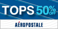 Aeropostale Tops 50% off (select styles)