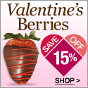 15% off Valentine’s Berries